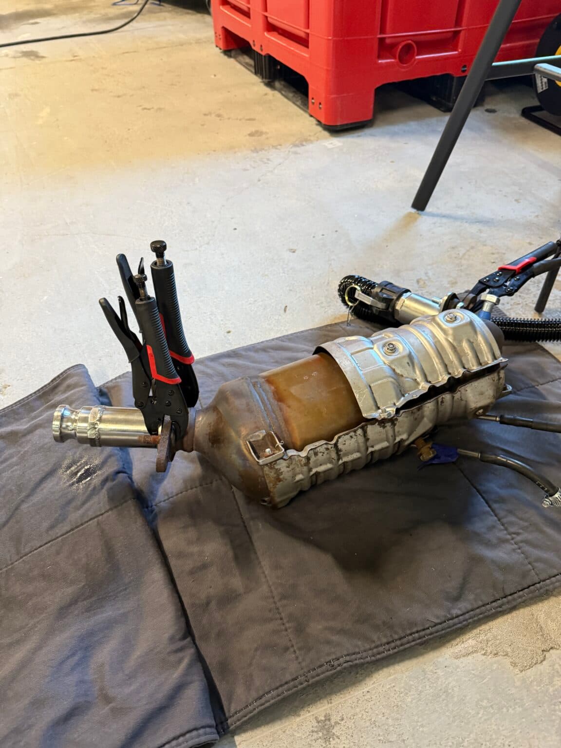 Czyszczenie filtra DPF